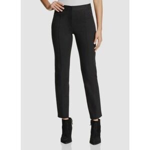 TORY BURCH Vanner Black High-Rise Slim Ankle Stretch Pants Size 8 Workwear